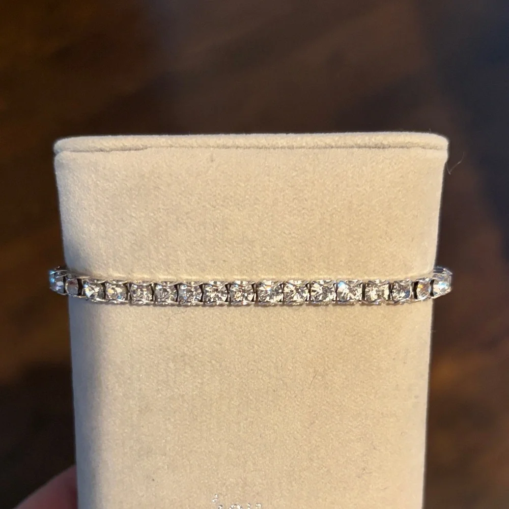 Touchstone Crystal Silver Bracelet - Picture 1 of 4